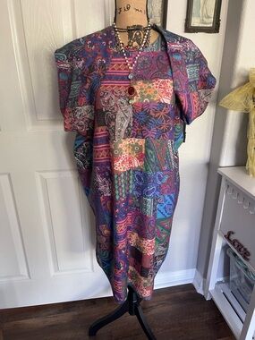 Super SOFT Wool and Cotton 2X Boutique Dress New Without Tags